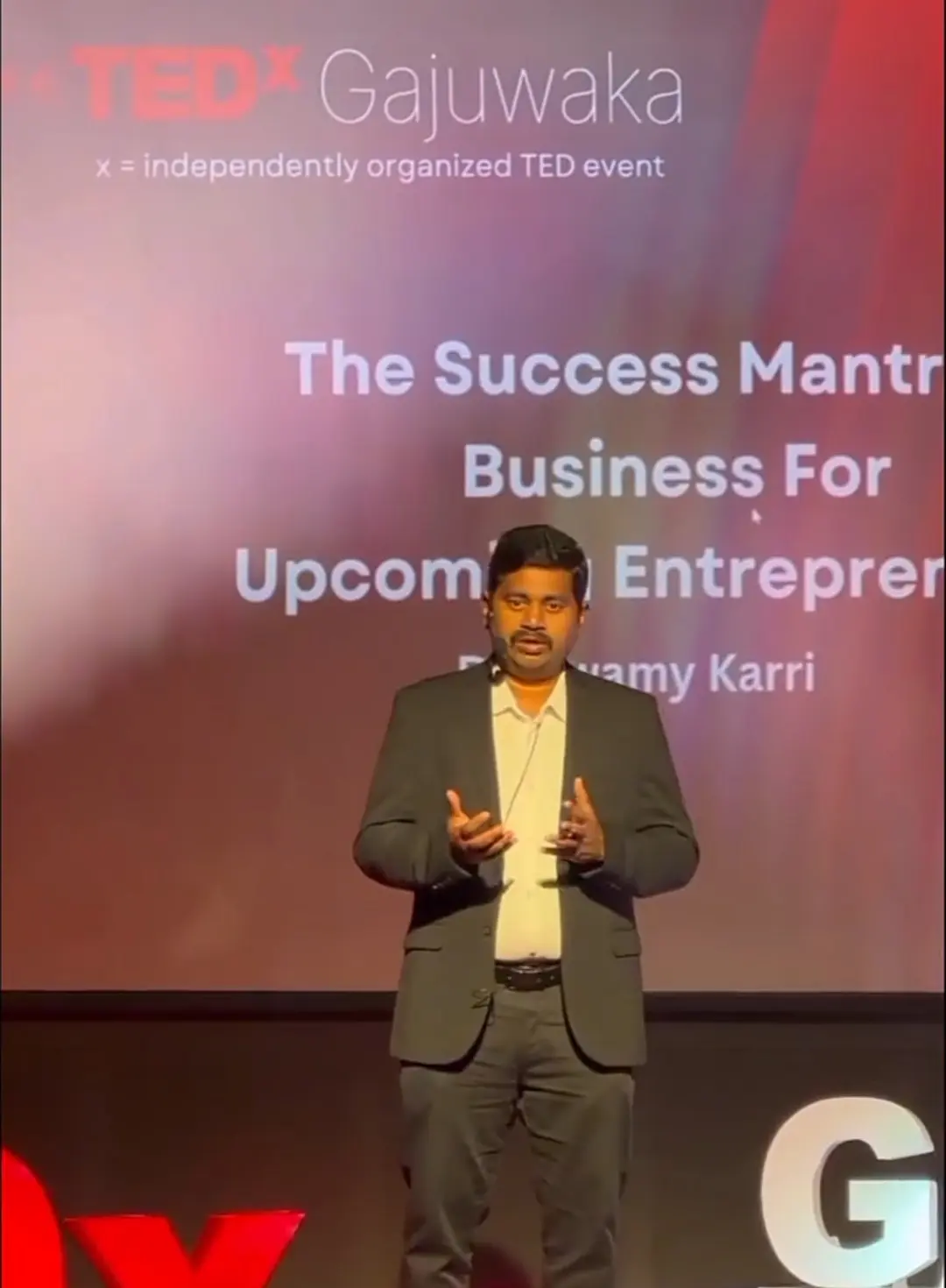 TEDx International Stage